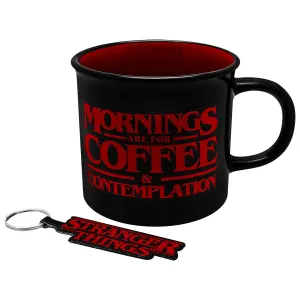 Mug Rock à Gogo et porte-clés Stranger Things Contemplation image-0