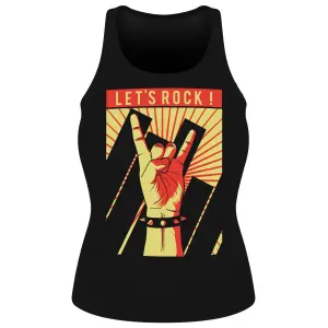 Camiseta de tirantes mujer Rock à Gogo Let's Rock image-0