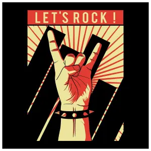 Camiseta de tirantes mujer Rock à Gogo Let's Rock image-1