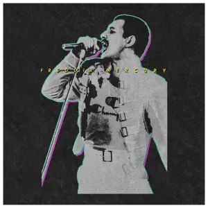 Tričko Rock Off Queen - Freddie Mercury Glow image-1
