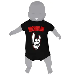Baby bodysuit Rockablok Jhk Horns Up image-0