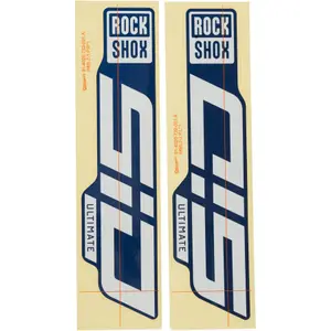 Kit autocollant fourche vélo Rockshox ULtimate 29 Gloss image-0