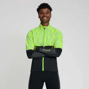 Long Sleeve Jersey Rogelli Essential HI VIS II image-2