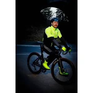 Long Sleeve Jersey Rogelli Essential HI VIS II image-3