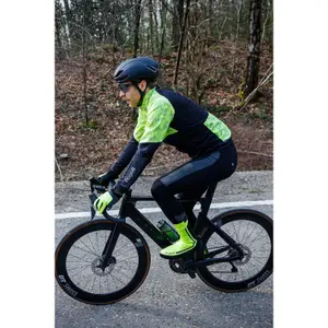 Long Sleeve Jersey Rogelli Essential HI VIS II image-4