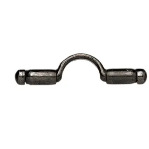 Mors western snaffle per cavallo con rulli curvi della bocca Roldan