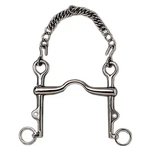 Bocca per cavallo a canna media con leve scorrevoli Roldan S.S. Weymouth