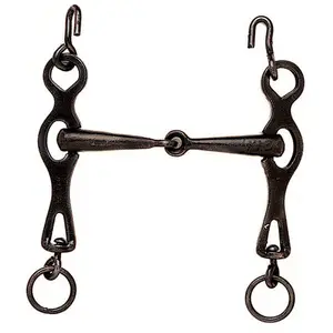 Mors portoghese per cavallo bocca fessurata Roldan