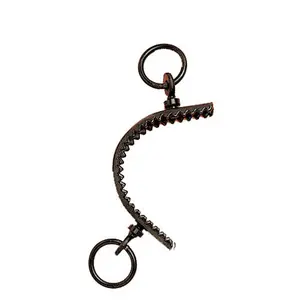 Dressage Bridle with Pillars for Horse Roldan Caveson