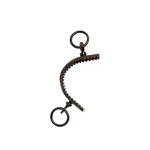 Dressage Bridle with Pillars for Horse Roldan Caveson