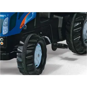 Jeux de voiture - New Holland TVT 190 + remorque Rolly Toys image-3