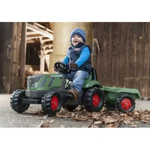 Jeux de voiture - Vario 516 + remorque Rolly Toys Fendt image-3