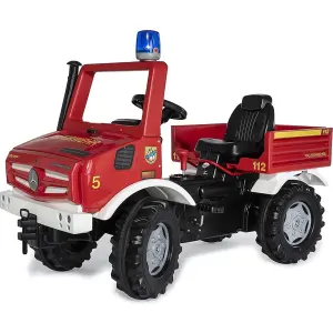 Jeux de voiture - Unimog Fire Rolly Toys