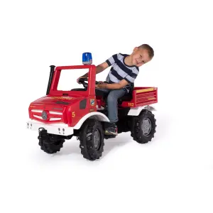 Jeux de voiture - Unimog Fire Rolly Toys image-4