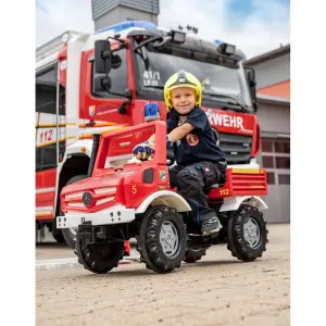 Jeux de voiture - Unimog Fire Rolly Toys image-5