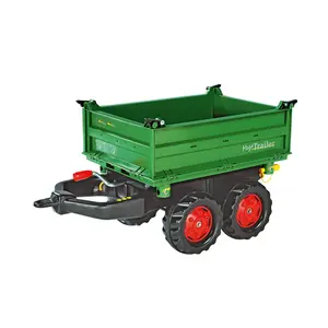 Jeux de voiture benne à triple mouvement de bascule verte Rolly Toys Fendt image-0