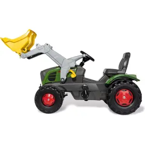 Jeux de voiture - Farmtrac Fendt 211 Vario + Rollytrac Chargeur Rolly Toys image-2