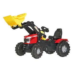 Jeux de voiture - Farmtrac Mf 7726, Rollytrac Chargeur Rolly Toys