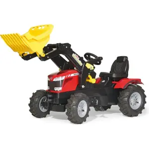 Jeux de voiture - Rolly Toys Farmtrac Mf 7726, Rollytrac Chargeur, Pn Souples