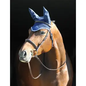 Crochet ear bonnet for horse Roma image-0