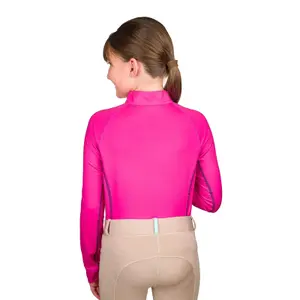 Girl's Long Sleeve UV Protection Riding Top Romfh Olivia Classic image-1