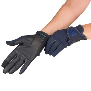 Leather riding gloves woman Romfh image-1