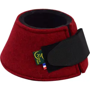 Synthetic and wool bell boots for horses Ronzon Legend image-0