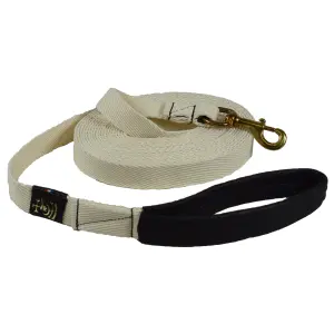 Línea de equitación para girar de algodón grueso con mango de cuero suave Ronzon Legend Pro image-0