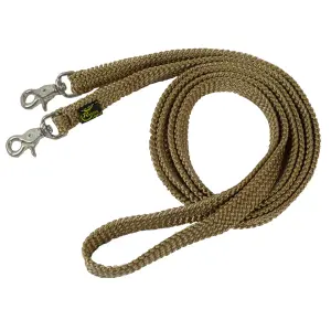 Rênes fermées pour cheval polytresse plate Ronzon Legend image-0