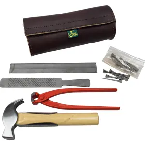 Voll ausgestattete Pferdebeschlag-Tasche aus Leder Ronzon Legend image-1