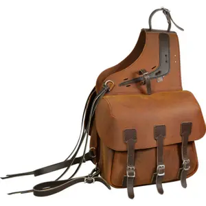 Fontes de caminhada em couro 3 fivelas Ronzon Legend Extreme image-0