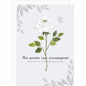 Dubbele kaart Rosanna Rossi Condoleances image-0