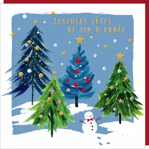 Doppelte Weihnachtskarte Rosanna Rossi image-0