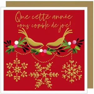 Doppelte Weihnachtskarte Rosanna Rossi image-0