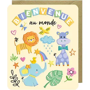 Dubbla kort Rosanna Rossi Odyssee - Naissance Mixte Animaux image-0