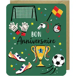 Carta doppia Rosanna Rossi Odyssee - Anniversaire Foot image-0