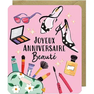 Tarjeta doble Rosanna Rossi Odyssee - Anniversaire Beaute image-0