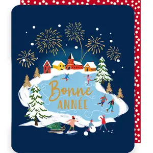Doppelte Geschenkkarte Rosanna Rossi Odyssée Noël image-0