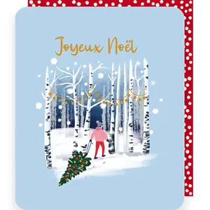 Doppelte Geschenkkarte Rosanna Rossi Odyssée Noël image-0