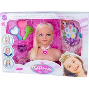 Hairstyle and makeup of the bust for dolls Rosatoys image-1