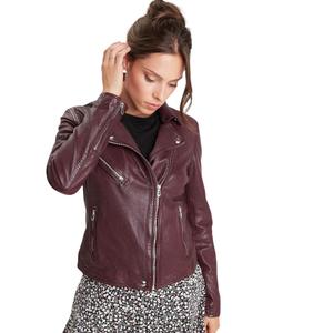 Women's leather jacket Rose Garden Olympe