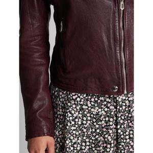 Women's leather jacket Rose Garden Olympe image-3