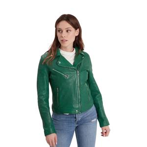 Lederjacke Damen Rose Garden Olympe