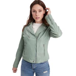 Women's leather jacket Rose Garden Olympe