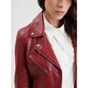 Women's leather jacket Rose Garden Olympe image-1