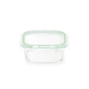 Négyzet alakú üveg edény Rosmarino Bake&Go image-1
