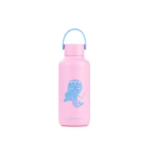 Mermaid water bottle for kids Rosmarino image-0