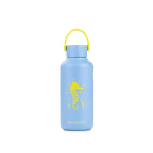 Seahorse water bottle for kids Rosmarino image-0