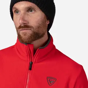 Zipped fleece ski jacket Rossignol Strawpile image-4