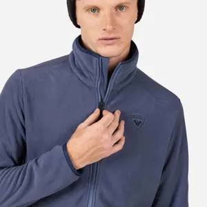 Full zip fleece ski jacket Rossignol Strawpile image-4